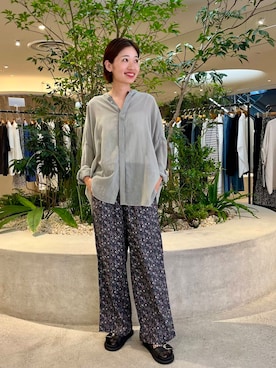 「アイテム（その他アンダーウェア/インナー）」を使った、takagiさん（レディース・163cm）の夏コーディネート