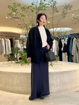 「かぐれ（カグレ）のアイテム（スカート）」を使った、takagi kotomiさん（レディース・163cm）の秋コーディネート