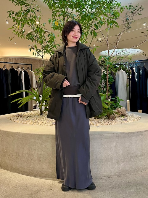 2サイズ展開』ハイカウントキュプラスカート（スカート）｜かぐれ