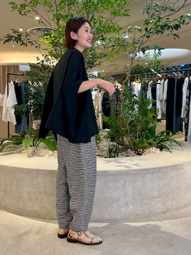 「アイテム（その他アンダーウェア/インナー）」を使った、takagiさん（レディース・163cm）の夏コーディネート