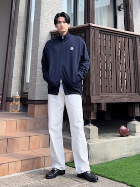 「ジップスウェット」｜だいきさん（メンズ・174cm）の秋コーディネート