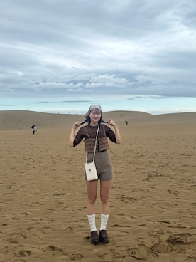 「アイテム（その他トップス）」を使った、m a y a ☺︎さん（レディース・153cm・20代）の秋コーディネート