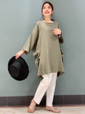 Bou Jeloudさん（レディース・157cm）の秋コーディネート