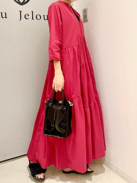 Bou Jeloudさん（レディース・162cm）の秋コーディネート