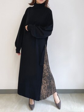 Bou Jeloudさん（レディース・159cm）の秋コーディネート