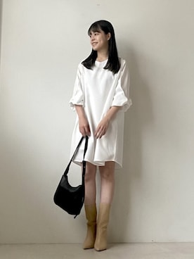 Bou Jeloudさん（レディース・156cm）の秋コーディネート