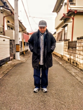 のたさん(メンズ・175cm)の冬コーディネート