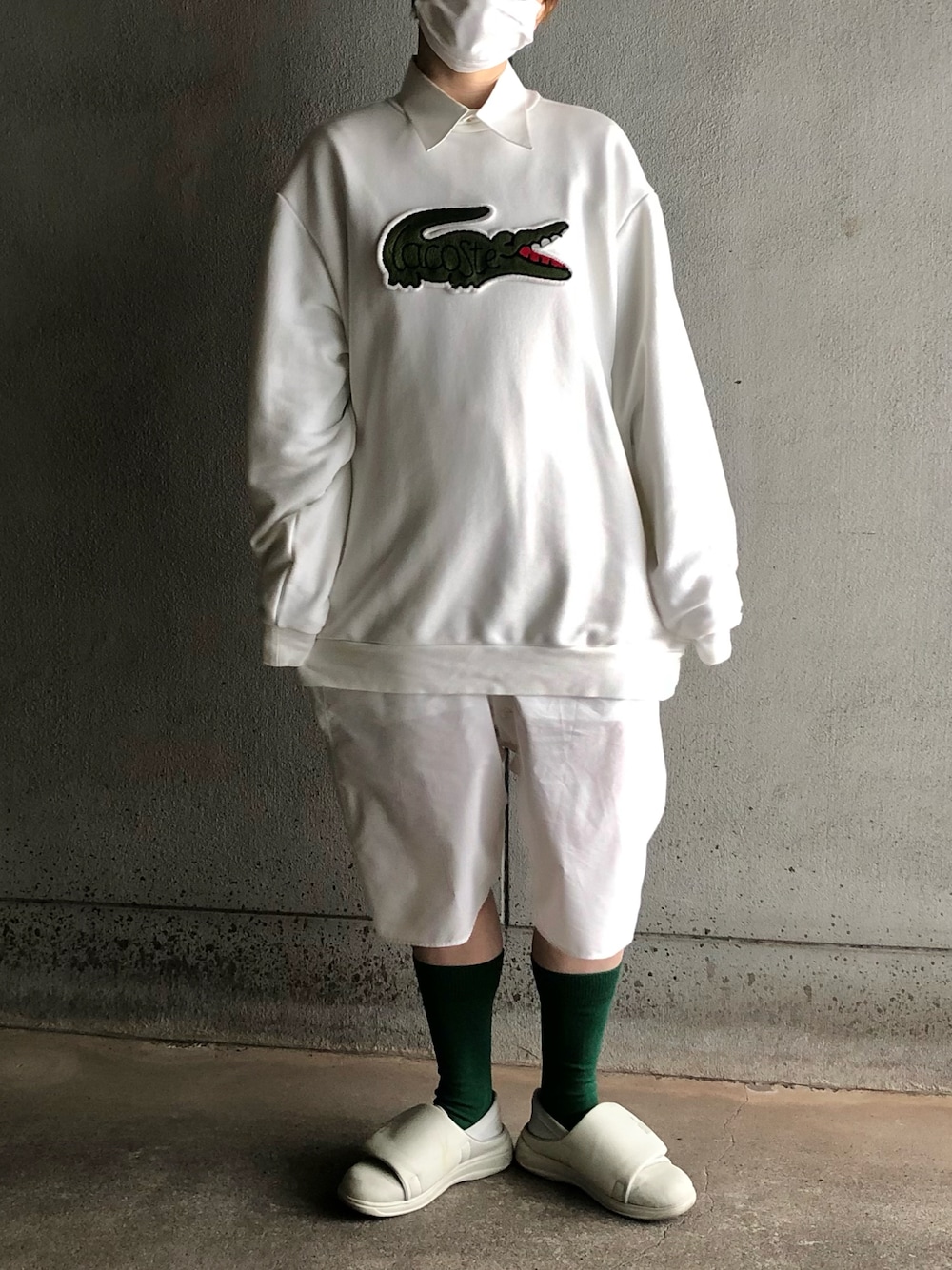 LACOSTE（ラコステ）の「LACOSTE × BEAMS / 別注 Big Croco Crew Sweat