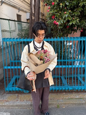 やっつんさん(メンズ・176cm)の春コーディネート