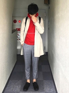 「SHIPS JET BLUE（シップスジェットブルー）のアイテム（ジャケット/アウター）」を使った、やっつんさん（メンズ・176cm）の春コーディネート
