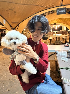 「アイテム（腕時計、ブラック系）」を使った、やっつんさん（メンズ・176cm）の春コーディネート