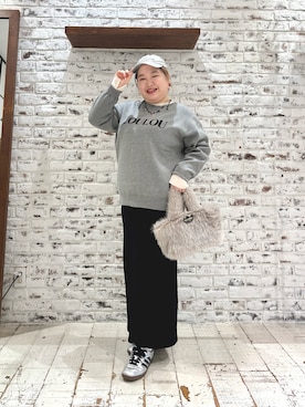 「アイテム（スカート）」を使った、koba*rukaさん（レディース・160cm・30代）の秋コーディネート