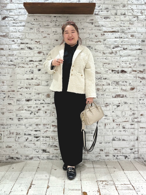 アソート ツイードノーカラージャケット（ノーカラージャケット