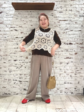 koba*rukaさん（骨格ストレート・レディース・160cm）の秋コーディネート