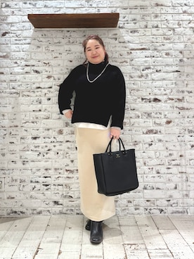 koba*rukaさん（レディース・160cm）の冬コーディネート