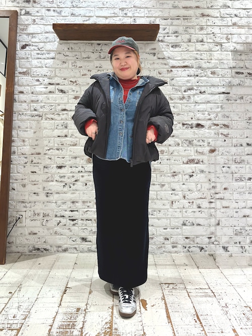 フレンチダックダウン ジップアップジャケット（ダウンジャケット