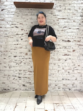 「PUAL CE CIN（ピュアルセシン）のアイテム」を使った、koba*rukaさん（レディース・160cm）の夏コーディネート