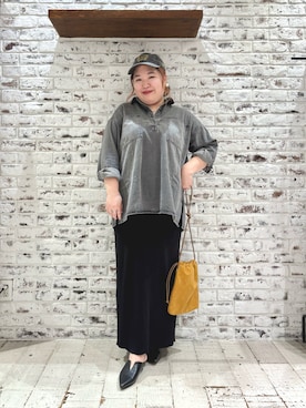 「ナロースカート」｜koba*rukaさん（レディース・160cm）の秋コーディネート