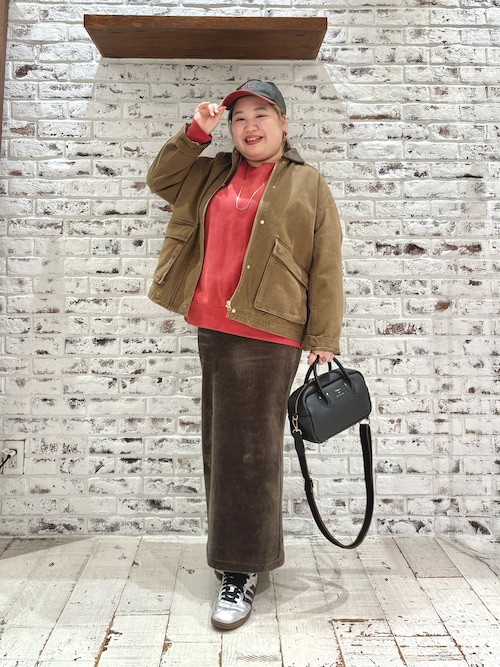 セール】フェイクレザー襟カバーオールジャケット（カバーオール