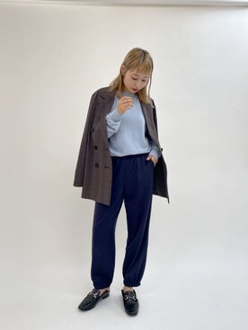 nomo.akanaさん（レディース・158cm）の秋コーディネート