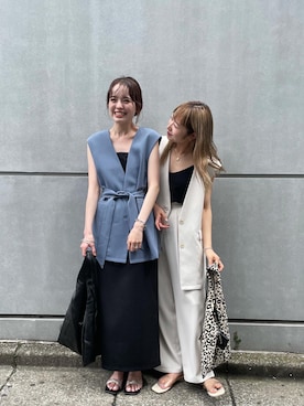 nomo.akanaさん（レディース・158cm）の夏コーディネート