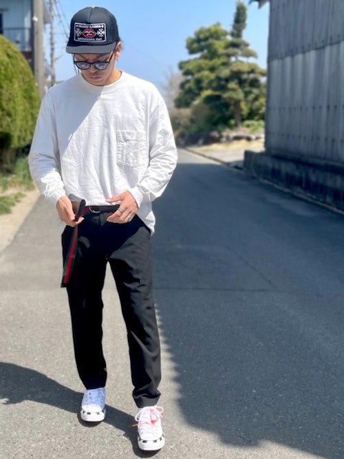 GUCCI（グッチ）の「Gucci - ウェブ ベルト - men - レザー