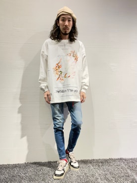「surt（サート）のアイテム」を使った、souyaさん（メンズ・172cm）の春コーディネート