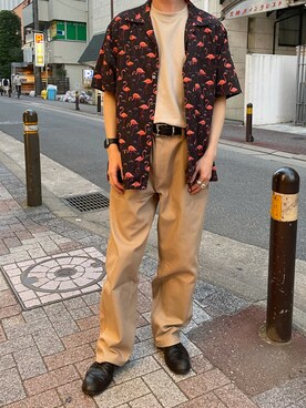 souyaさん（メンズ・172cm）の夏コーディネート