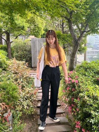 Ameri（アメリ）の「SHEER SHINY PANTS（その他パンツ）」 - WEAR