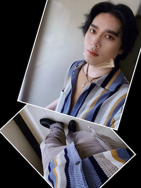 「sacai MEN'S（サカイ メンズ）のアイテム」を使った、Xzyさん（メンズ・179cm）の春コーディネート