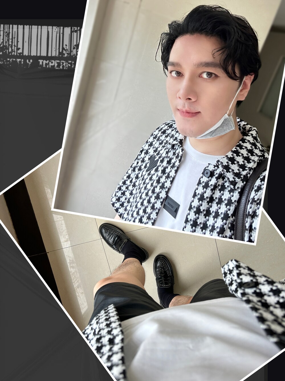 「ZARAのアイテム（トップス、その他）」を使った、Xzyさん（メンズ・179cm）の夏コーディネートの1枚目の写真
