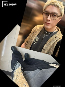Xzyさん（メンズ・179cm）の夏コーディネート