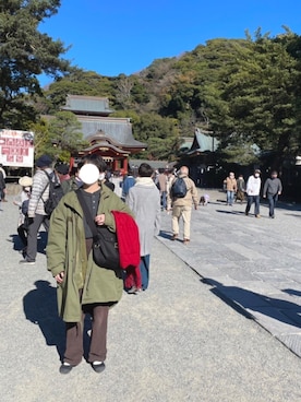 夏生まれさん（レディース・166cm）の冬コーディネート