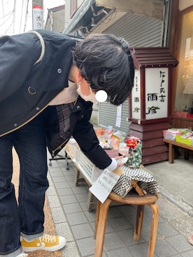 「JOURNAL STANDARD relume（ジャーナルスタンダード　レリューム）のアイテム（ブルゾン）」を使った、夏生まれさん（レディース・166cm）の春コーディネート