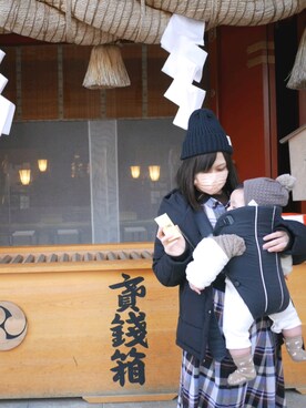 シャツワンピースを使った ニット帽 の人気ファッションコーディネート Wear