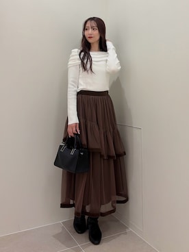 「ナチュラルビューティーベーシック」｜misakiさん（レディース・160cm）の秋コーディネート