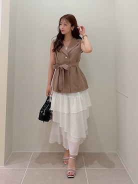 misakiさん(レディース・160cm)の夏コーディネート