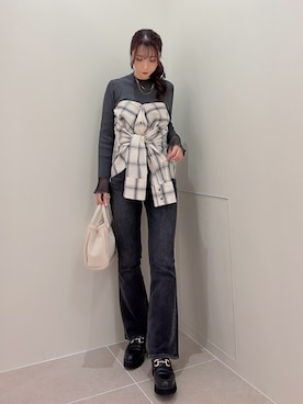 misakiさん(レディース・160cm)の秋コーディネート