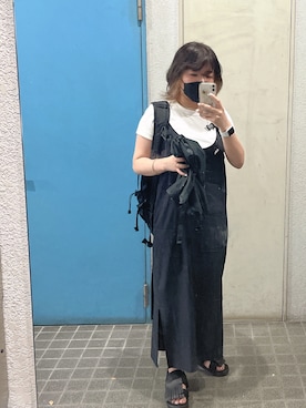 「JOURNAL STANDARD relume（ジャーナルスタンダード　レリューム）のアイテム（ワンピース/ドレス）」を使った、ponさん（レディース・154cm）の夏コーディネート
