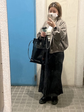 ponさん（レディース・154cm）の冬コーディネート