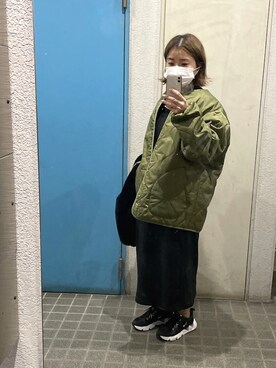 ponさん（レディース・154cm）の冬コーディネート