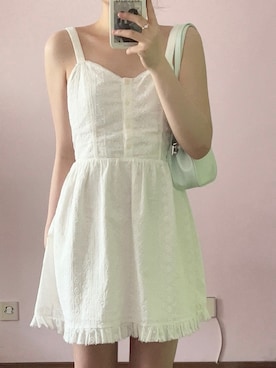 「brandymelville」｜17hugさん（レディース・168cm）の夏コーディネート