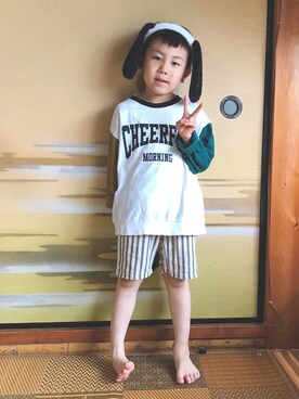 kikiさん(キッズ・80cm)の夏コーディネート