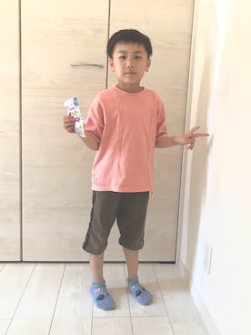 「こどもの日」｜kikiさん（キッズ・80cm）の春コーディネート