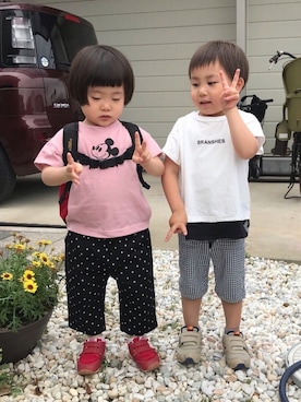 kikiさん（キッズ・80cm）の夏コーディネート