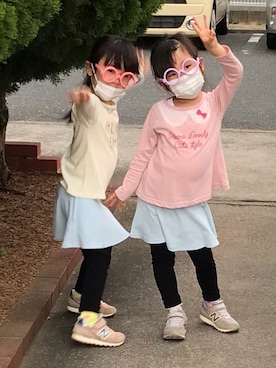 kikiさん（キッズ・80cm）の春コーディネート