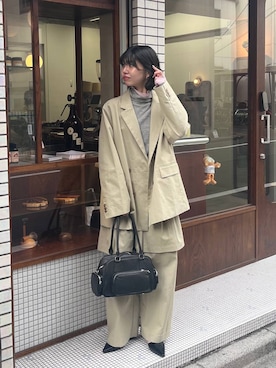 ぴんさん（レディース・161cm）の冬コーディネート