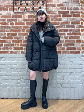 ぴんさん（レディース・161cm）の冬コーディネート