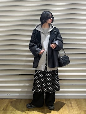 ぴんさん(レディース・161cm)の冬コーディネート