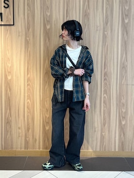 「アイテム（パンツ）」を使った、ぴんさん（レディース・161cm・20代）の秋コーディネート